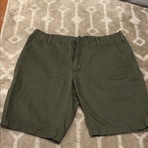 Men's Olive Green Shorts from Express - 30 inch waist